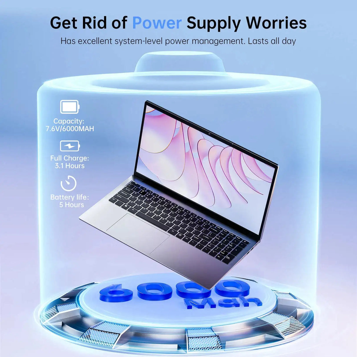 ACEMAGIC Laptop 17.3'' FHD Intel Alder Lake N97 up to 3.6GHz 16GB DDR4 512GB SSD with Windows 11 - Lootquake