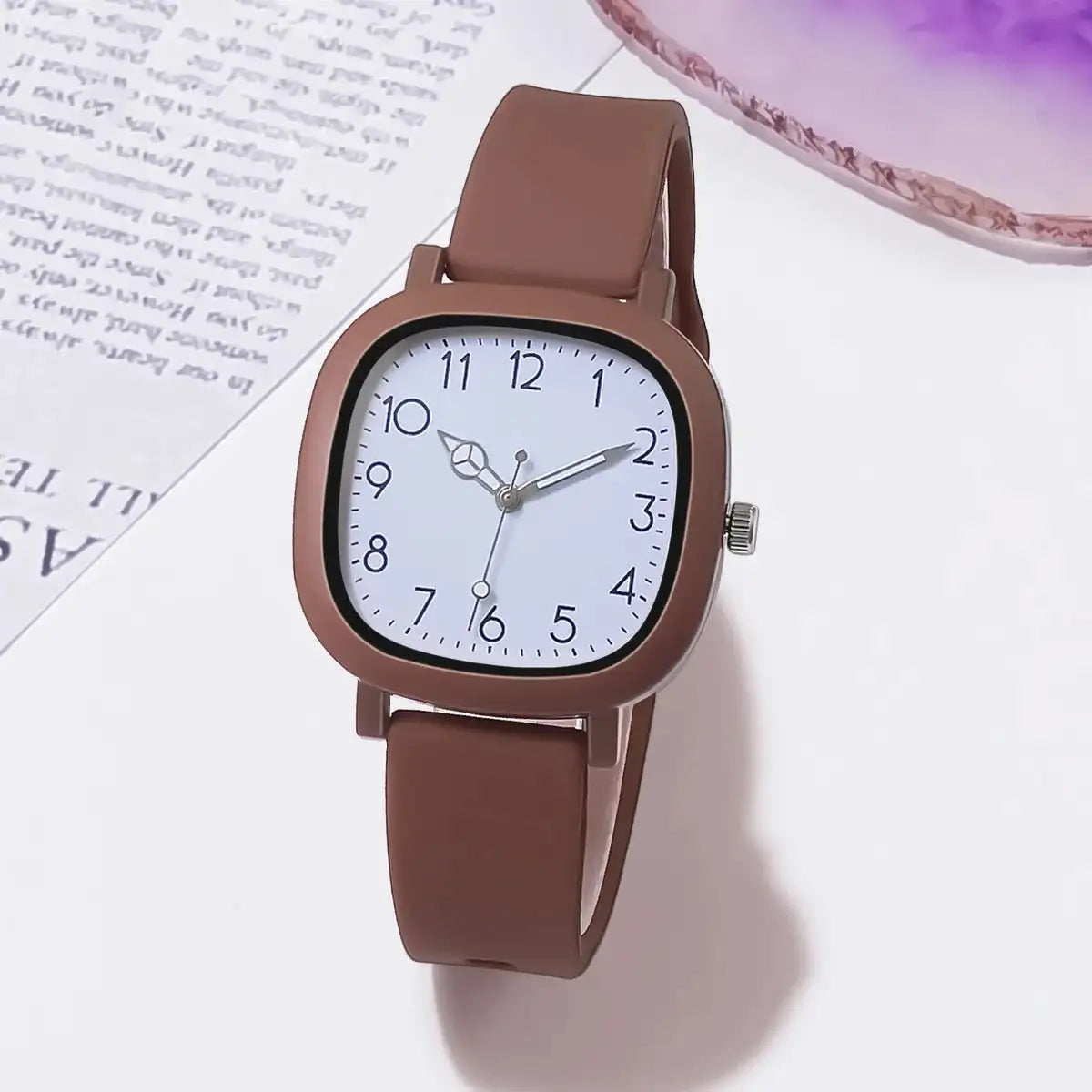 Fashion Brand Bear Women Quartz Watch 2024 Ladies Casual Silicone Jelly Watches Clock Girl Gift Zegarek Damski - Lootquake