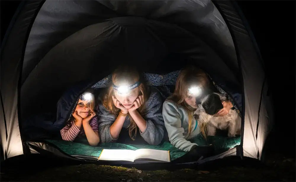 EverBrite LED Candy Colors Headlamp 5 Lighting Modes Headlamp Perfect for Running Camping Hiking With AAA battery - Lootquake