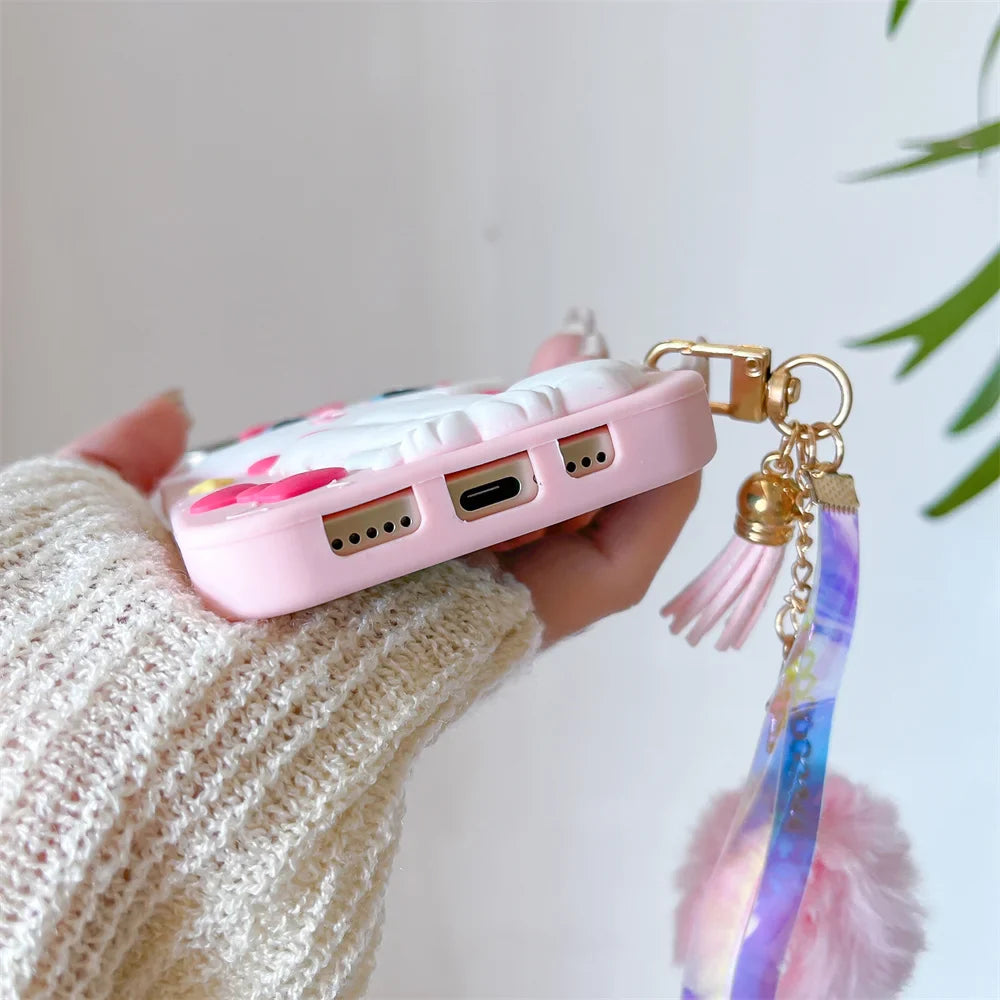 Funda para teléfono de moda con la caricatura de Disney Marie