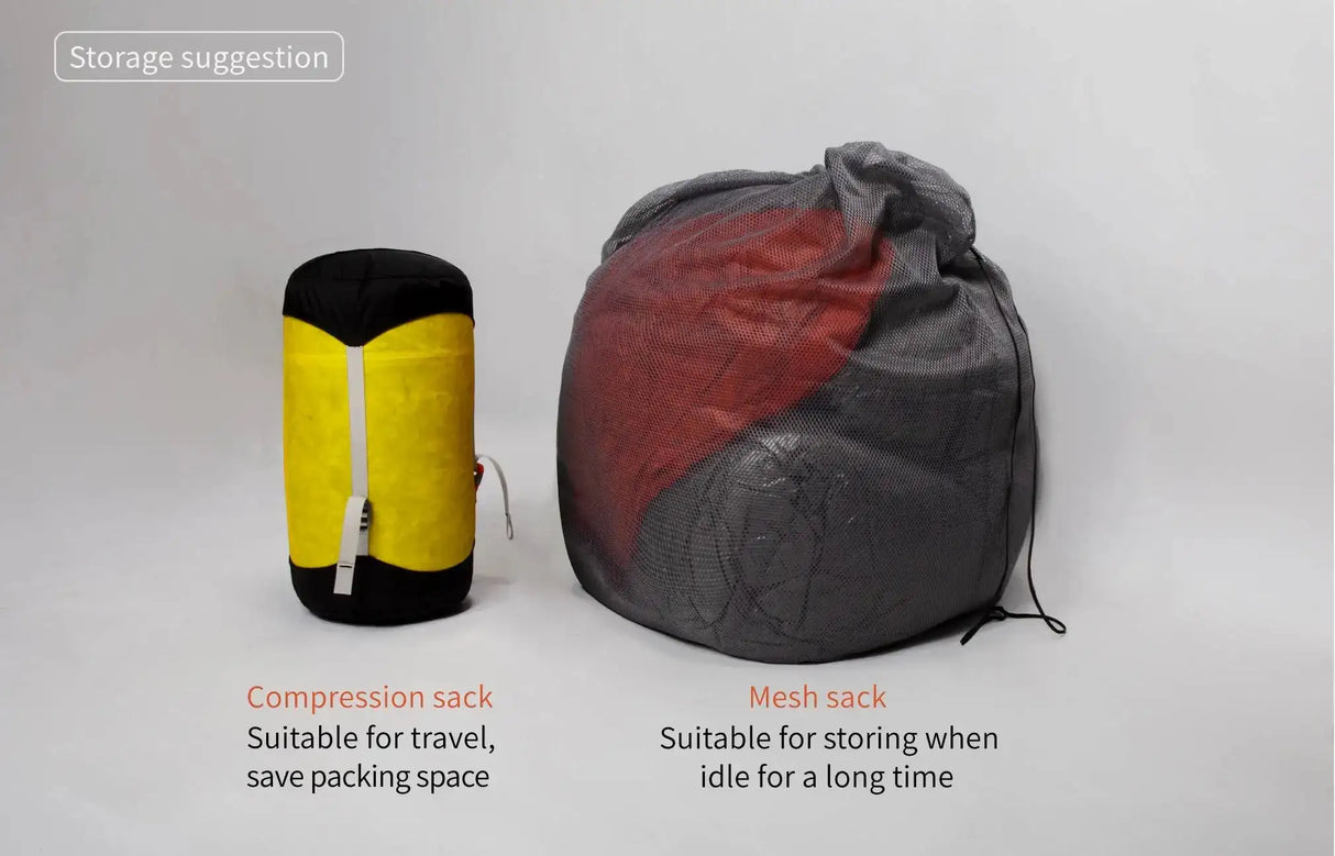 AEGISMAX Wind Hard Dusk Upgrade 7D Nylon DWR 800FP Ultra Dry Down Pro Ultralight Sleeping Bag Camping and Hiking for Men & Women - Lootquake