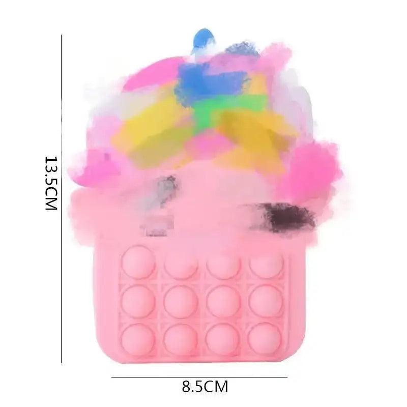 Pop Purse Silicone Sensory Push Pop Bubble Bag Crossbody Bag Antistress Toys Reliver Autism Handbag Coin Pouch for Kids - Lootquake
