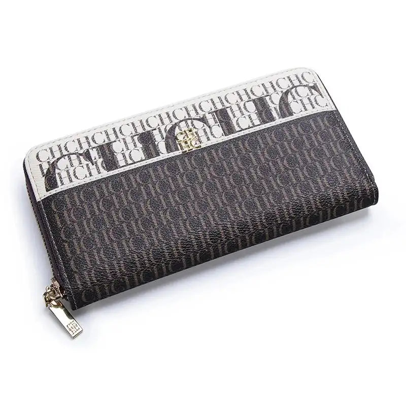 CH High Quality Luxury Women's Handbags Square Wallet Classic Vintage Folding Printed Monogrammed Design Design Fashion Premium - Lootquake