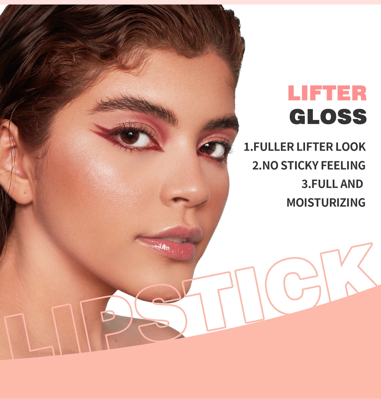 8 Color Non-stick cup Velvet Satin Gloss Lip glaze Mist Liquid matte lipstick Waterproof long-lasting color liquid