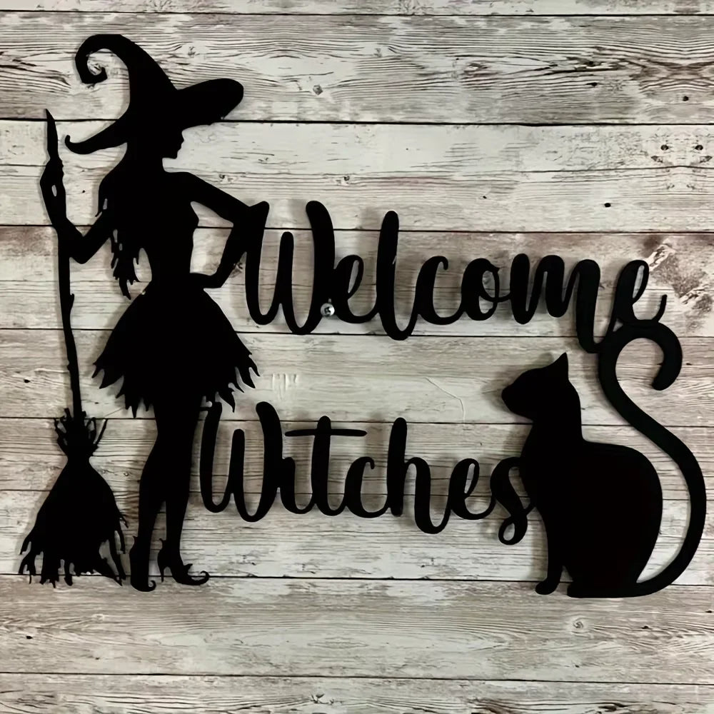 Halloween Metal Wall Art Decor