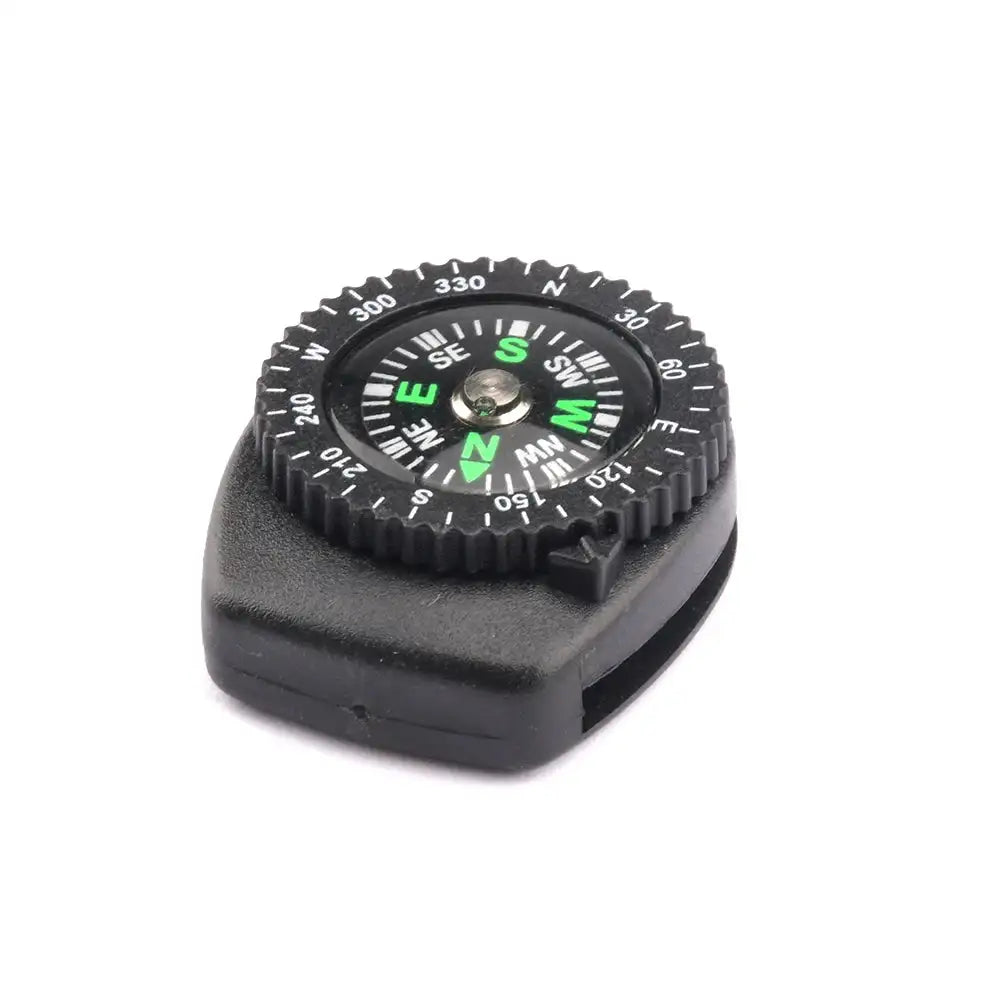 1/2Pcs Mini Watch Strap Button Removable Compass Survival Mini Pocket Compass Outdoor Hiking Camping Accessories - Lootquake