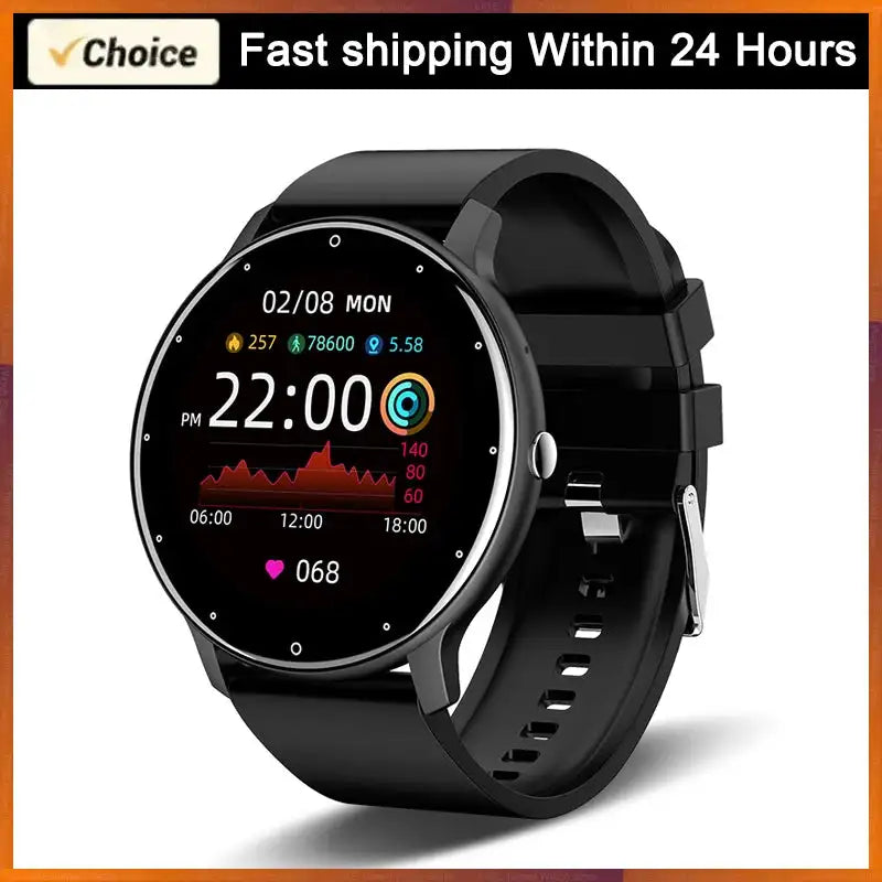 LIGE Smart band Watch Men Real-time Weather Forecast Activity Tracker Watches Sports Ladies Smart Watch Women For Xiaomi Watch - Lootquake
