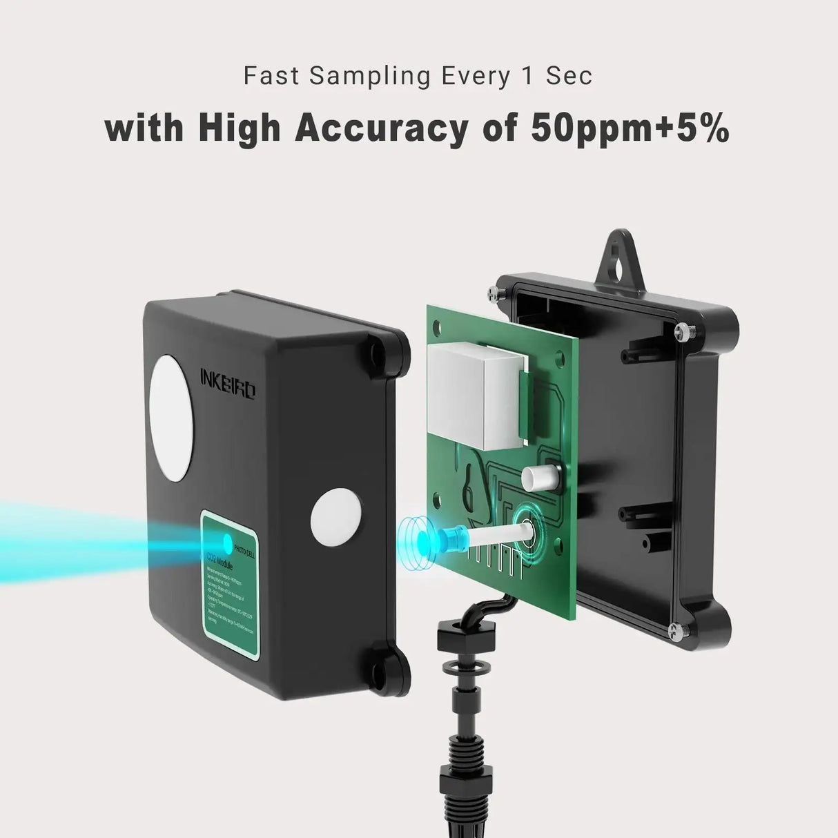 INKBIRD ICC-510 CO2 Controller Day and Night Smart Carbon Dioxide Controller with High and Low CO2 Alarm for Grow Room,Grow Tent - Lootquake