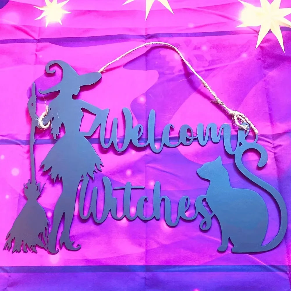 Halloween Metal Wall Art Decor