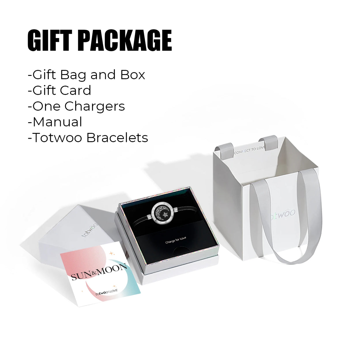 TOTWOO Touch Single Bracelet - Long Distance Touch Bracelet Light up and Vibration Relationship Love Baracelet Smart Jewelry - Lootquake