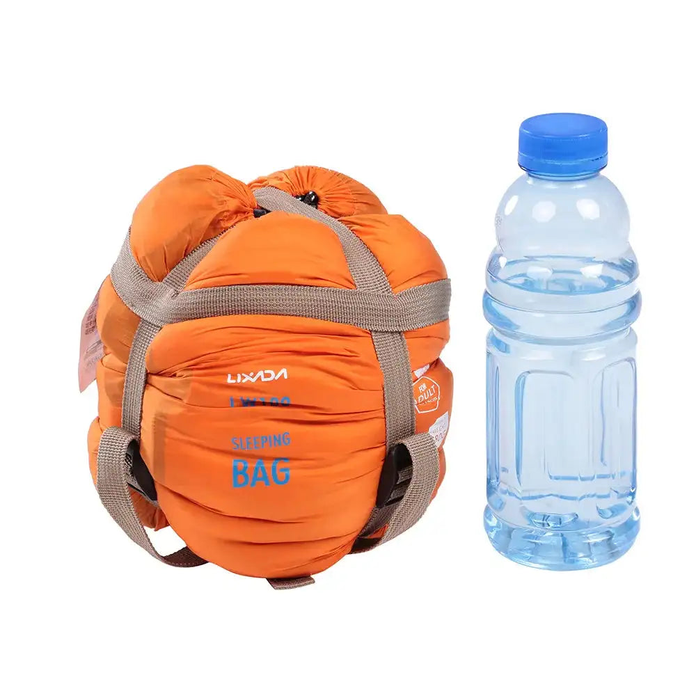 Saco de dormir portátil para exteriores Lixada de 190 x 75 cm, para acampar, viajar, senderismo, multifunción, ultraligero, 680 g, para mochileros.