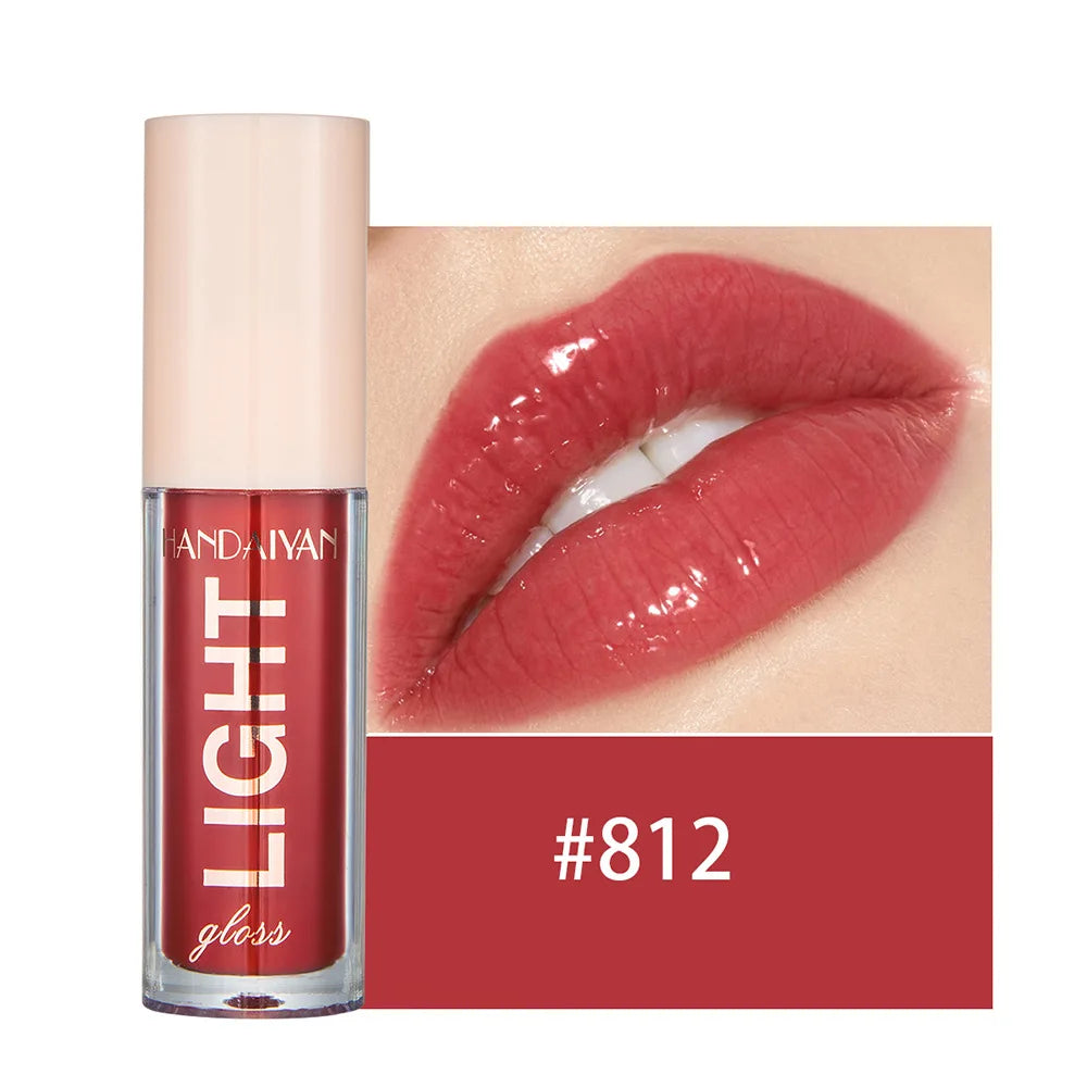 Mirror Lipgloss Moisturizing Sexy Lips Plumper Long Lasting Red Lip Gloss Tint Makeup Jelly Lip Glaze Cosmetics Lip Oil