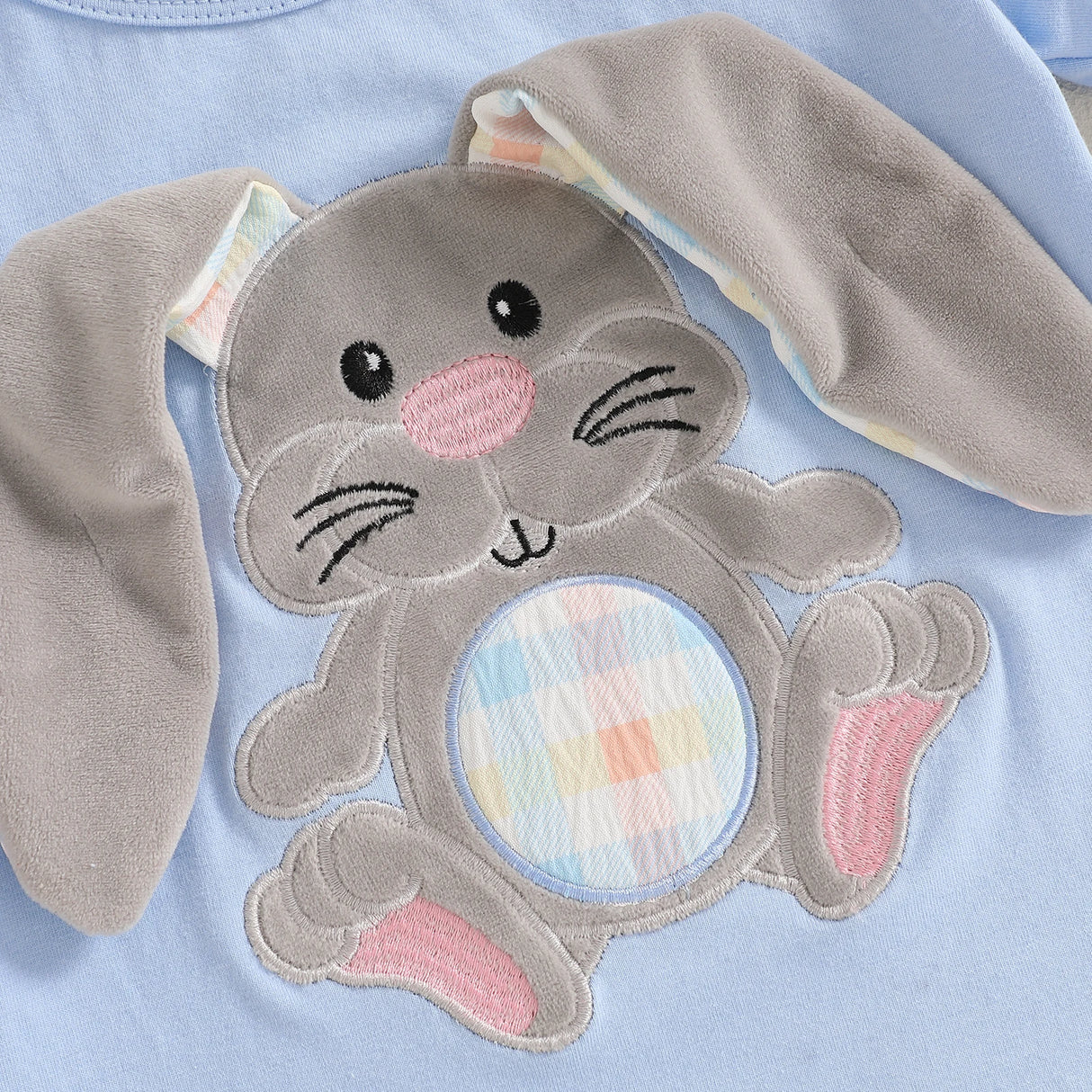 ma&baby 6M-4Y Easter Toddler Kid Baby Boys Clothes Sets Summer Outfits Bunny Short Sleeves T-Shirt Plaid Shorts - Lootquake