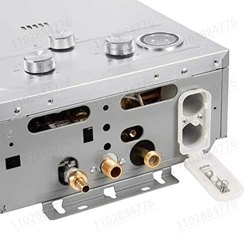 Chauffe-eau instantané portable DIVEDEER 8L/12L/16L/18L, chauffe-eau mural sans réservoir à gaz GPL, affichage numérique, chauffage rapide