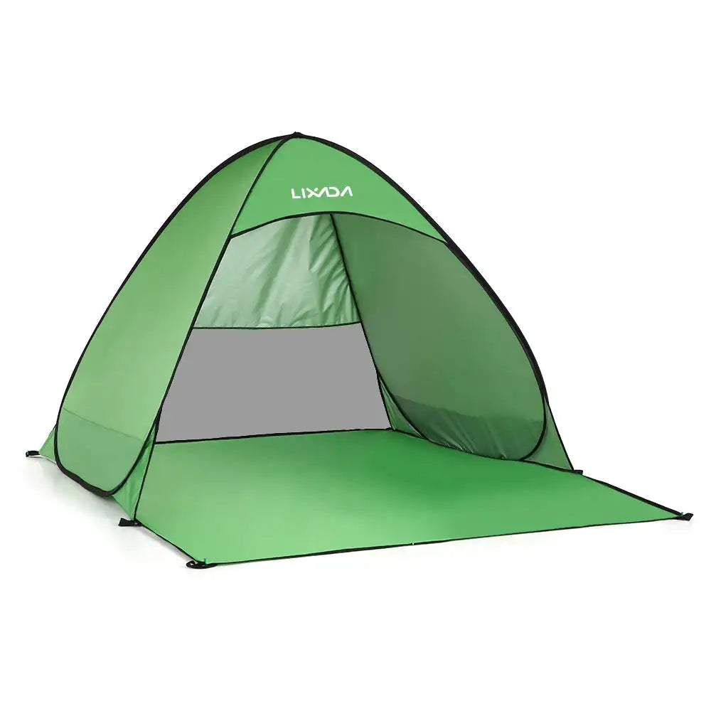 Lixada Automatic Instant Pop Up Beach Tent Lightweight Outdoor UV Protection Camping Fishing Tent Cabana Sun Shelter - Lootquake