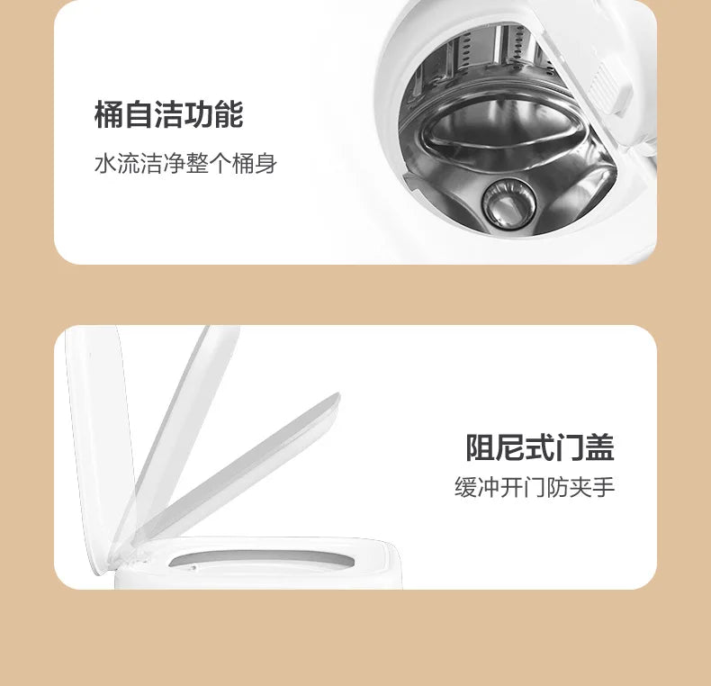 Mini machine à laver portable entièrement automatique, séchage domestique intégré pour sous-vêtements
