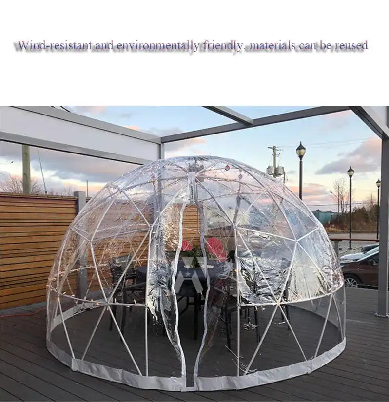 3.6m Diameter Garden Bubble Tent Garden Igloo Tent On Sale Bubble Hotel Transparent Bubble Dome Tent Bubble Tree - Lootquake