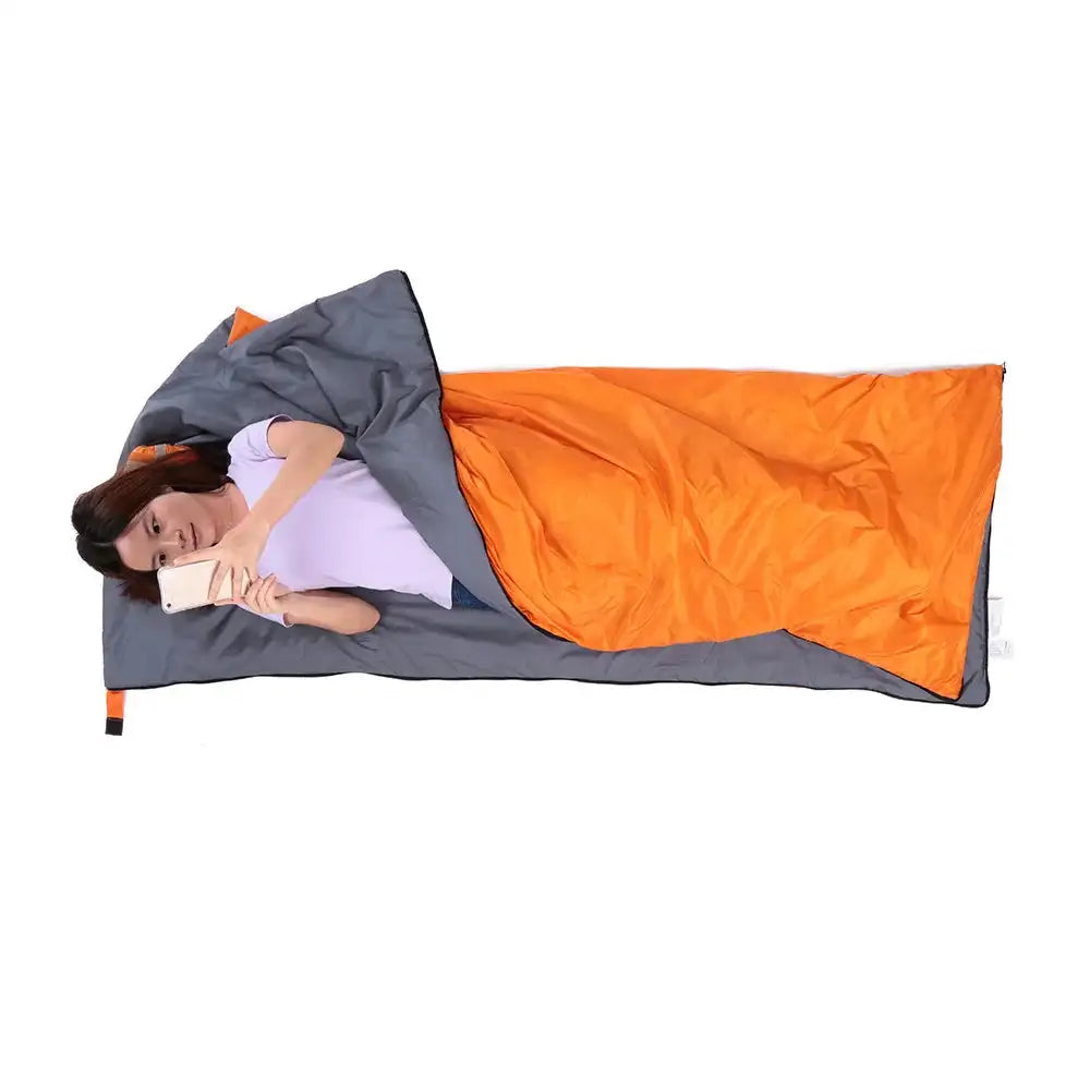 Saco de dormir portátil para exteriores Lixada de 190 x 75 cm, para acampar, viajar, senderismo, multifunción, ultraligero, 680 g, para mochileros.