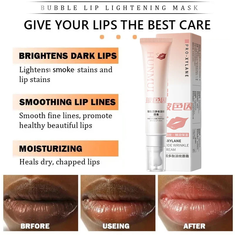 Lip Balm For Remove Dark Lip Moisturizing Lightening Melanin Whitening Plumper Extreme Gloss Pink Lips Skin Care For Men Women