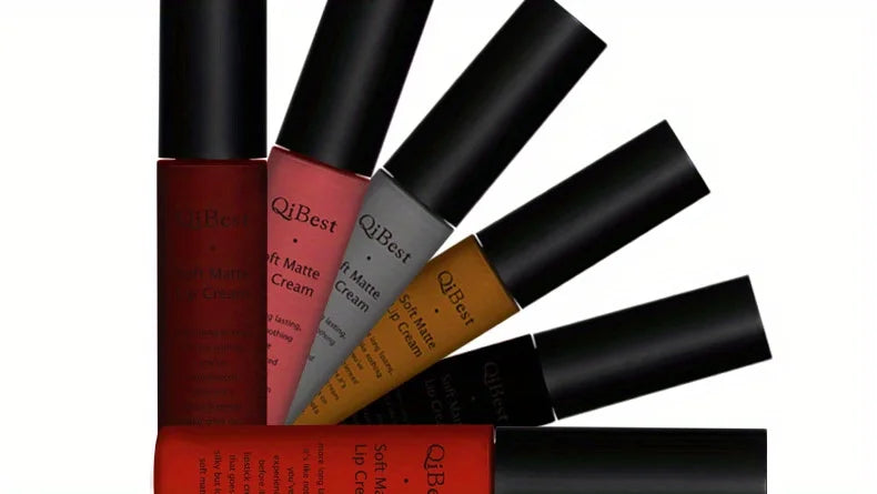 Rouge à lèvres mat et volumateur luxueux – Waterproof, longue tenue, 20 teintes variées | Cadeau idéal pour la Saint-Valentin