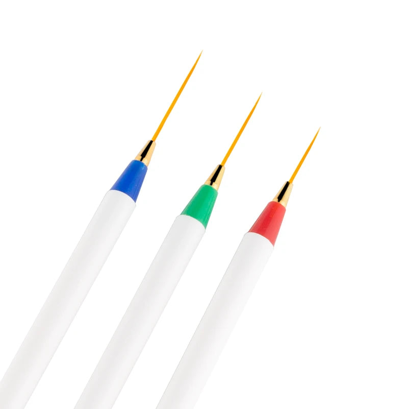 20/23PCS Professional Nail Art Brush Set with Liner Brush Dotting Tools Detail Brushes Synthetic Fiber for Acrylic/UV/Gel Polish