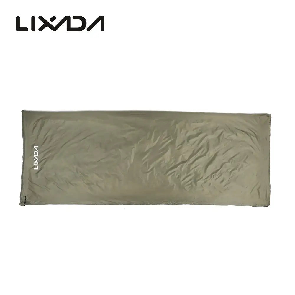Lixada 190 * 75cm Outdoor Portable Envelope Sleeping Bag Camping Travel Hiking Multifunction Ultra-light 680g Backpacking - Lootquake