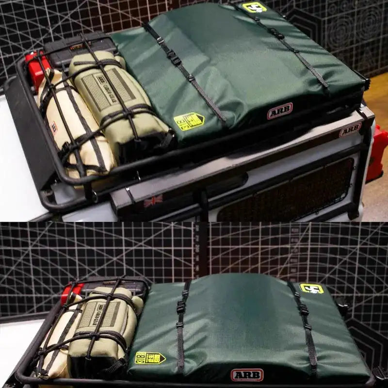 Simulated Tent Bag Side Tent Mood Accessory for 1/8 1/10 RC Track Car Traxxas TRX4 Defender Bronco AXIAL SCX10 RC4WD Decoration - Lootquake