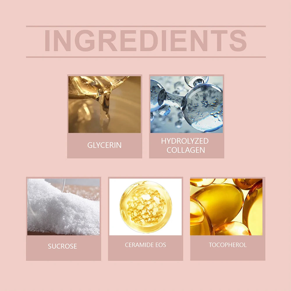 Mascarilla de colágeno de noche de 75 g, hidratante, iluminadora, suave, reafirmante y rejuvenecedora.