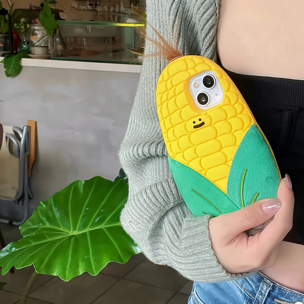 Funny 3D Corn Phone Case