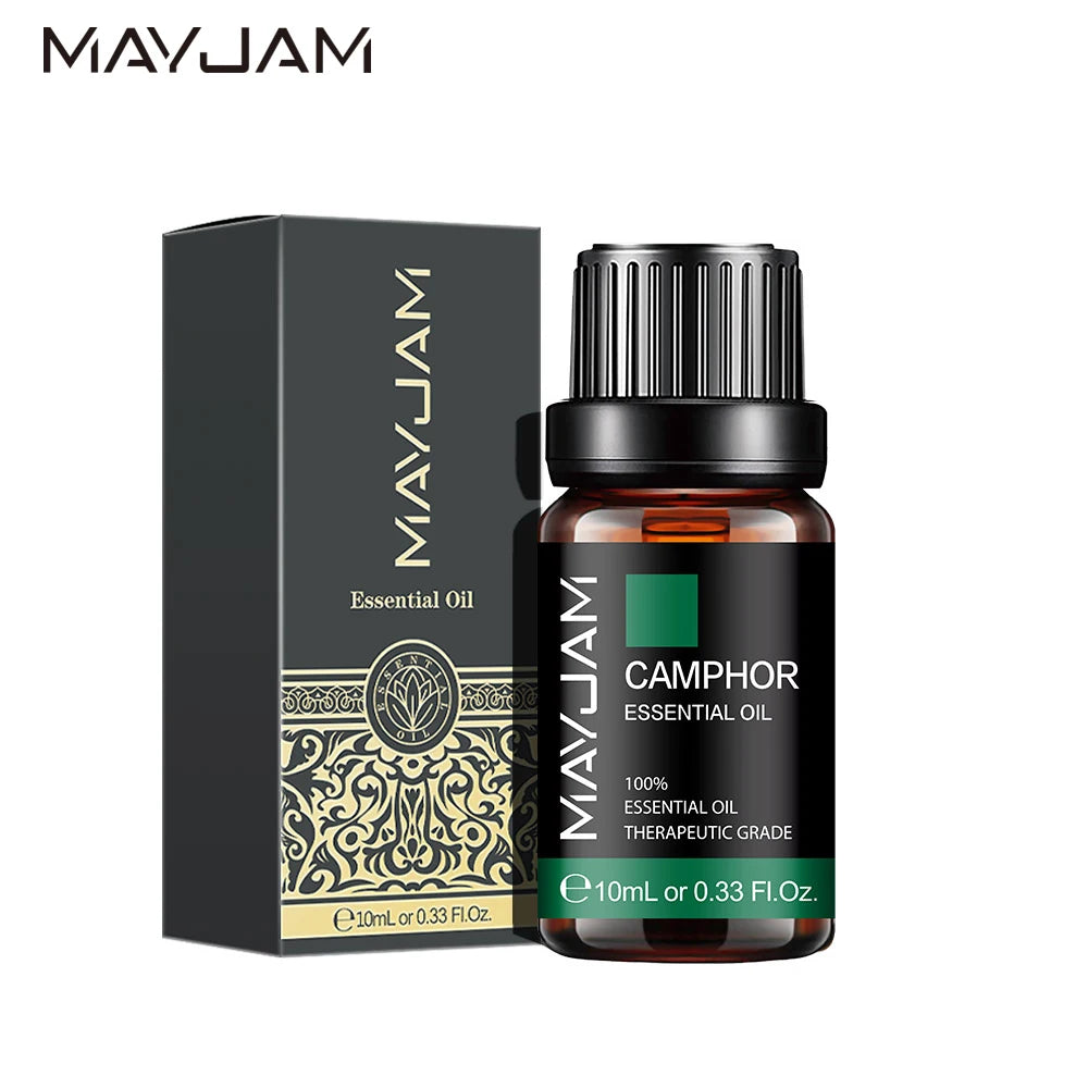 Aceites esenciales puros MAYJAM, aceite de masaje, humidificador, difusor, fabricación de velas, ambientador