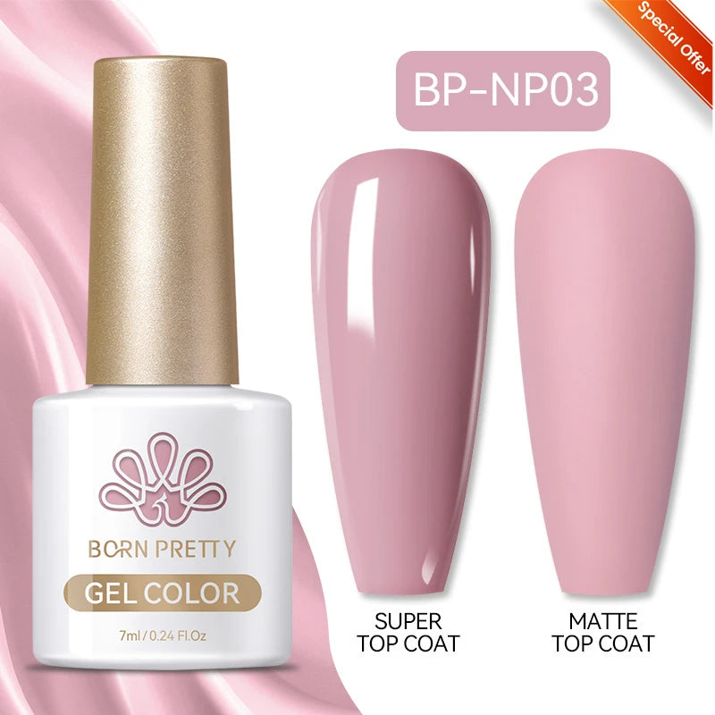 BORN PRETTY 10ml Reflective Glitter Gel Nail Polish Carat Mirage Sparkling Color Shine UV LED Soak Off Semi-Permanant Varnish