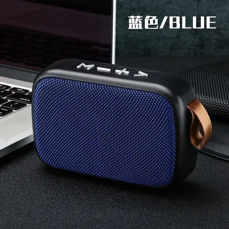 Altavoz Bluetooth inalámbrico para teléfono móvil, subwoofer, anunciador de voz de pago de alto volumen, altavoz pequeño con ranura para tarjeta