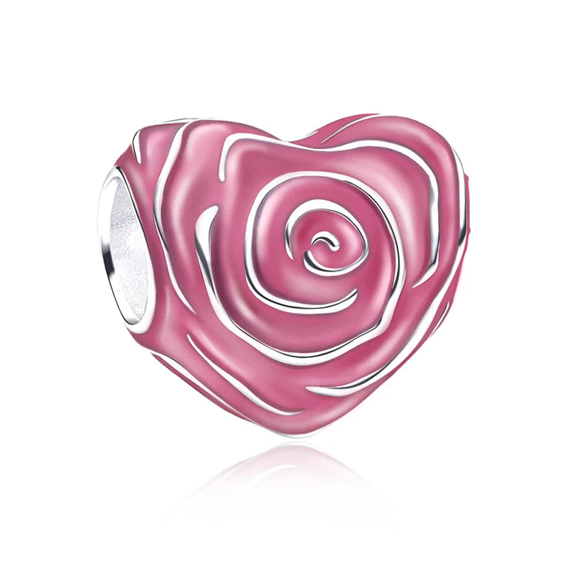 Pendentif Saint-Valentin en argent 925, motif serpent, adapté aux bracelets originaux en argent sterling 925 pour femmes, bijoux à faire soi-même, cadeau