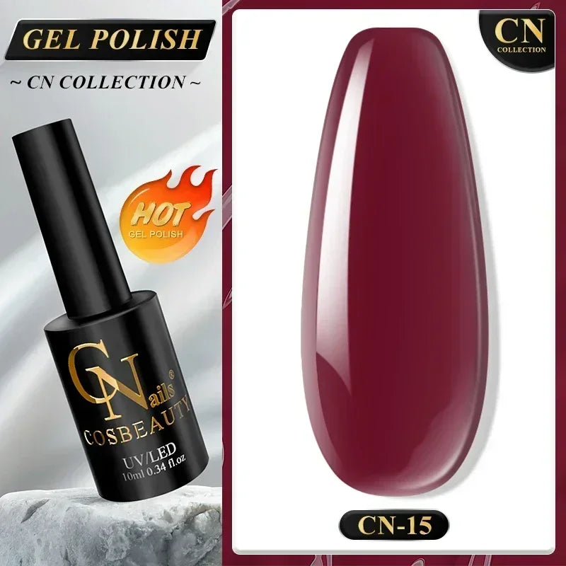 Esmalte de uñas CNails sin necesidad de limpiar, capa superior de gel transparente, capa base de gel, barniz de secado rápido, capa superior UV/LED, accesorios para decoración de uñas, esmalte de uñas mate