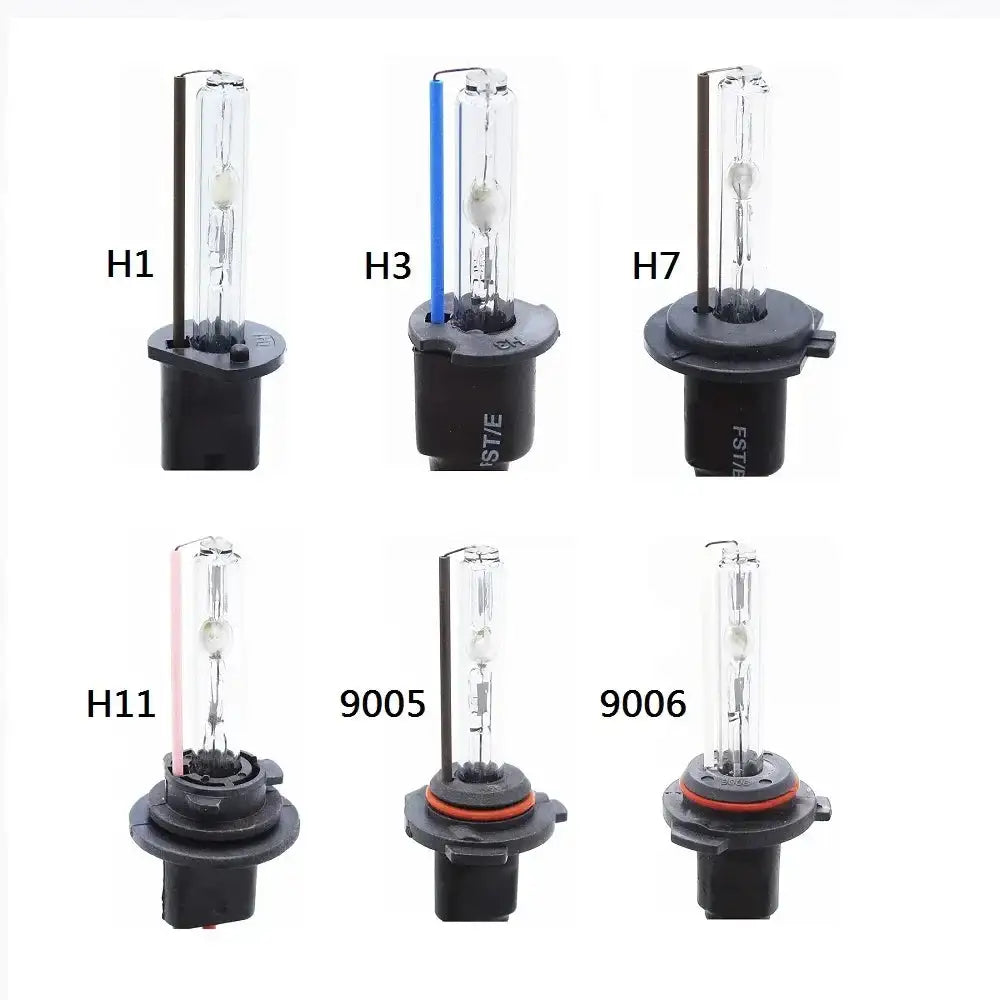 NEW 35W 55W HID Xenon Bulb Car Headlight H1 H3 H7 H11 9005 HB3 9006 HB4 Auto Headlamp Kit With Slim Block Ballast 12V DC - Lootquake