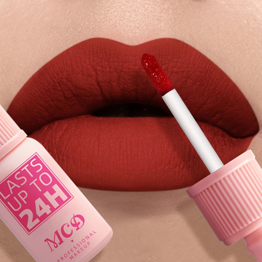 Brillo de labios de lujo: brillo de labios duradero, resistente al agua y humectante, aceite de tinte labial de alta pigmentación, maquillaje de belleza esencial para