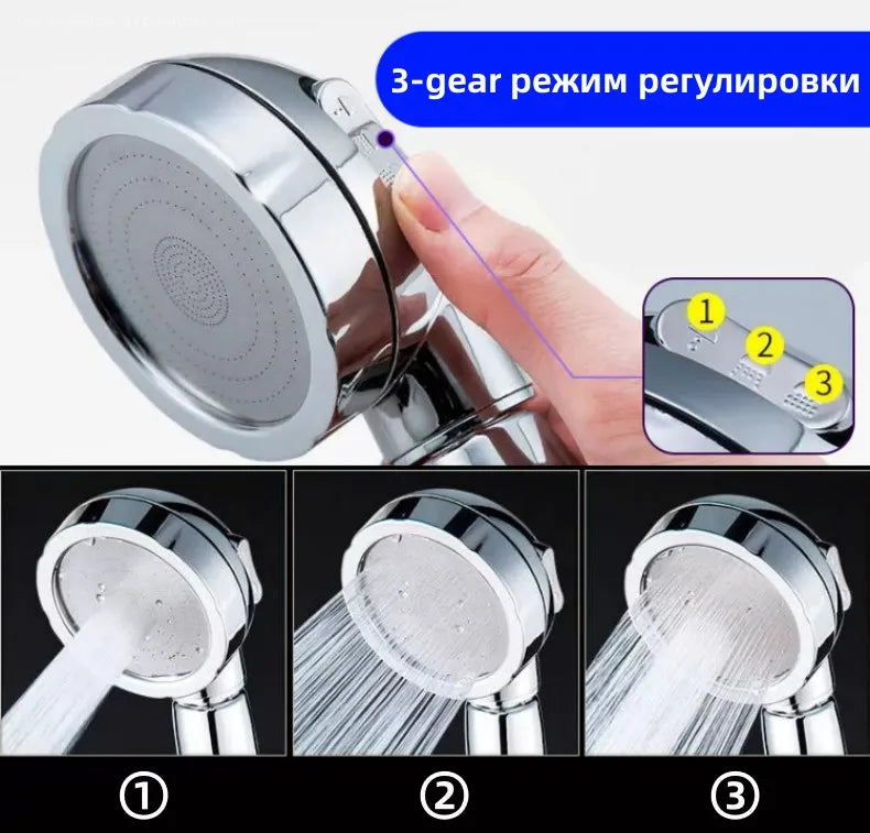 Ducha eléctrica portátil para camping, ideal para viajes, con bomba de agua de 85 W, cabezal de ducha ajustable de 3 velocidades y barra de agua caliente de 2500 W.