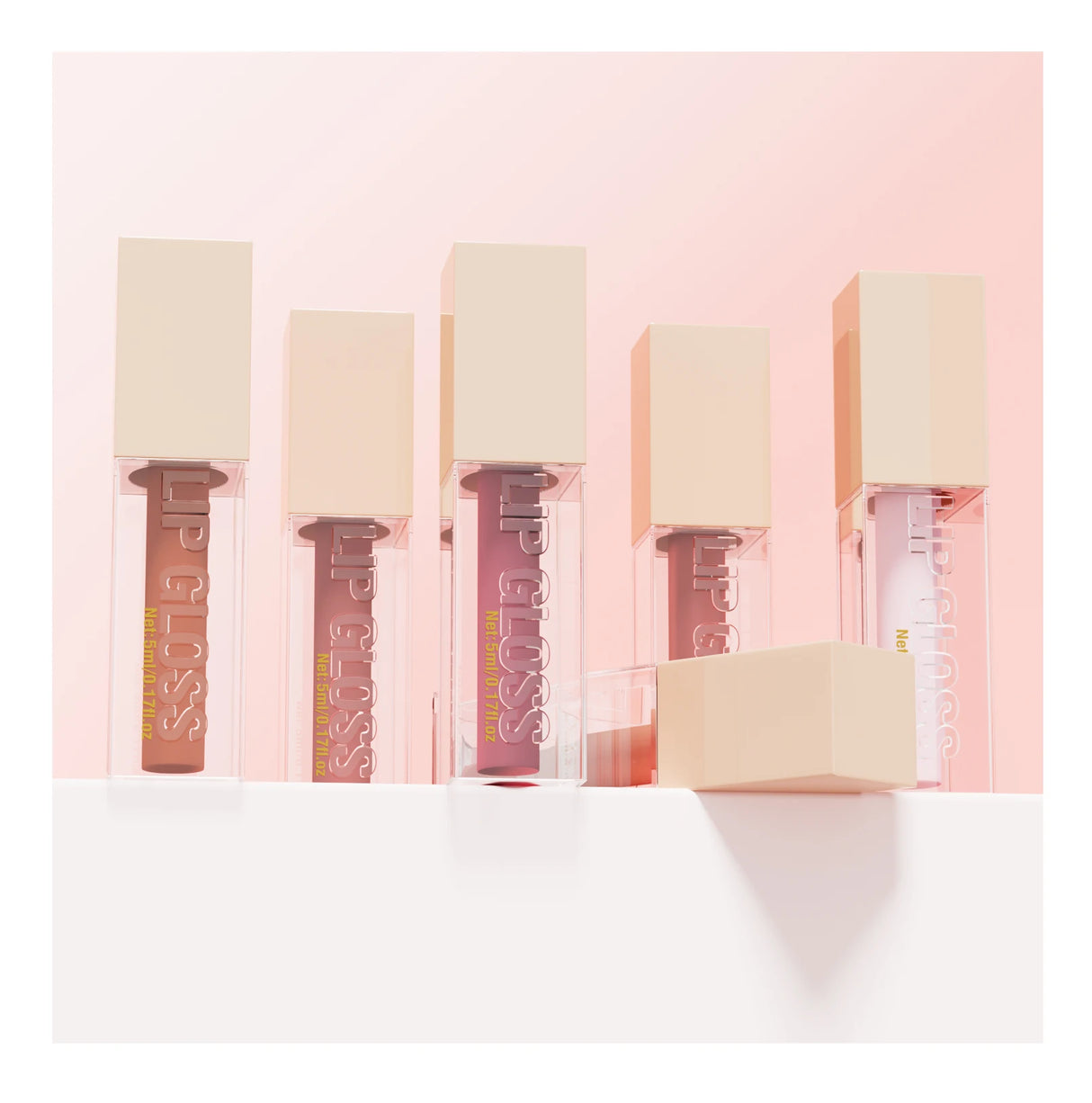 8 Color Non-stick cup Velvet Satin Gloss Lip glaze Mist Liquid matte lipstick Waterproof long-lasting color liquid