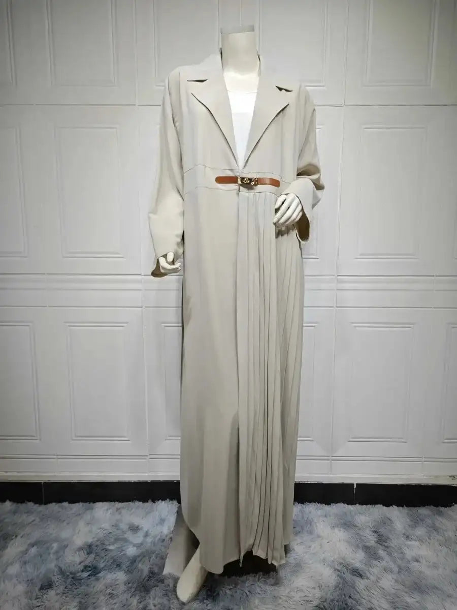 Eid-Abaya de fiesta musulmana para mujer, cárdigan de Ramadán, vestido largo plisado, caftán marroquí, Vestidos Largos, bata de Dubái, Jalabiya 2024
