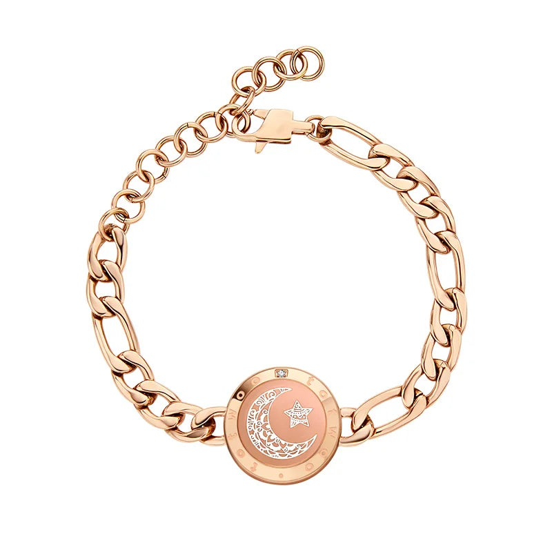 TOTWOO Touch Single Bracelet - Long Distance Touch Bracelet Light up and Vibration Relationship Love Baracelet Smart Jewelry - Lootquake