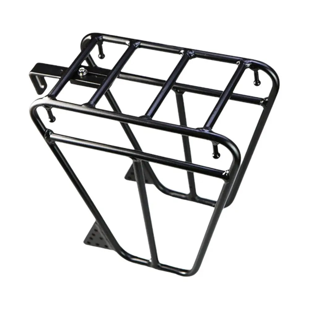Cycling Cargo Rack Luggage Touring Carrier Racks Front Pannier Rack for Cycling Equipment Stand Footstock for Enhanced Stability