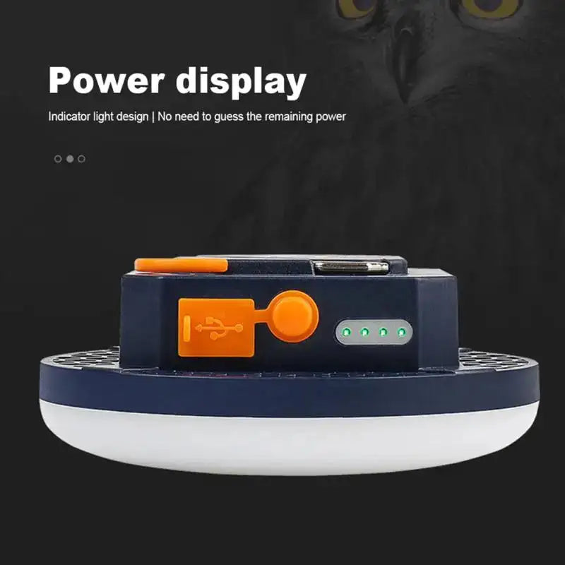 7200mAh Portable Emergency Night Market Light LED Tent Light Rechargeable Lantern Outdoor Camping Bulb Lamp Flashlight Home - Lootquake