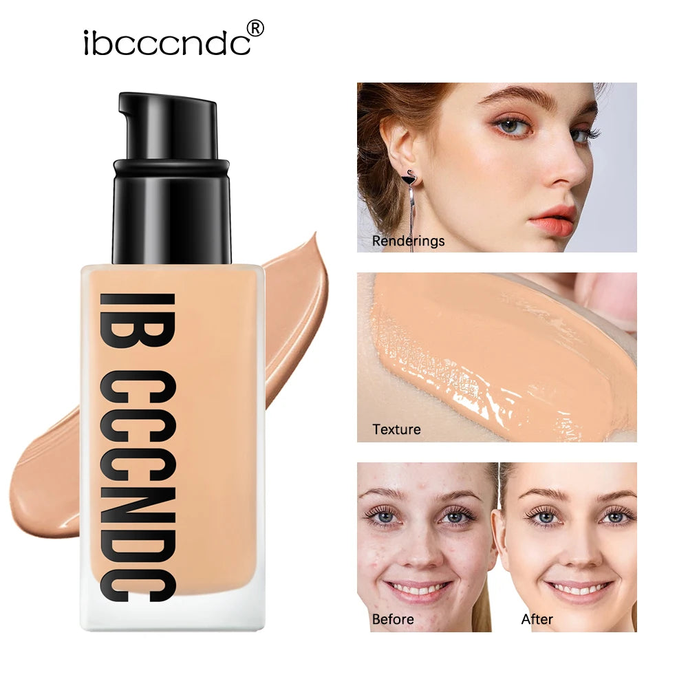 Base de maquillaje de alta cobertura, crema facial, bases cosméticas, maquillaje, resistente al agua, bruma, maquillaje coreano, base de maquillaje CC, BB, completo