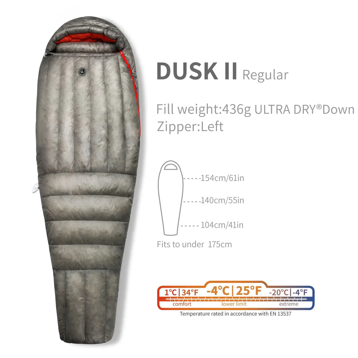 AEGISMAX Wind Hard Dusk Upgrade 7D Nylon DWR 800FP Ultra Dry Down Pro Ultralight Sleeping Bag Camping and Hiking for Men & Women - Lootquake