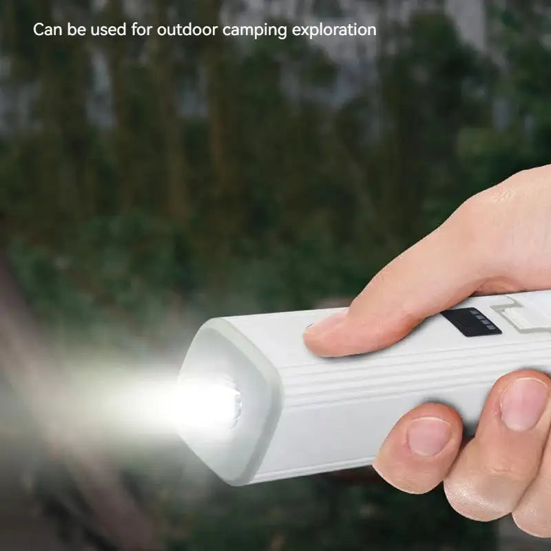 Protable Rechargeable Camping Light Tent Chandelier Ultra Long Life Multi-function Flashlight Folding Hand Lamp - Lootquake