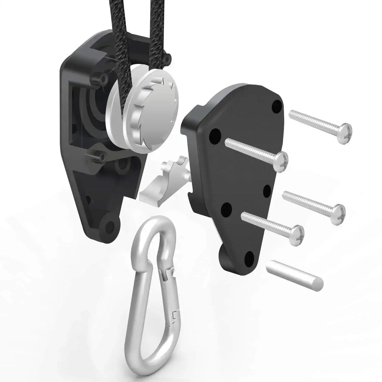 Lanyard Hanging 1/8" Grow Tent LED Grow Light Pulley Rope Ratchet Adjustable Rope For Room Box Growing Light Greenhouse Fixtures - Lootquake