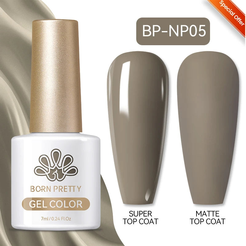 BORN PRETTY 10ml Reflective Glitter Gel Nail Polish Carat Mirage Sparkling Color Shine UV LED Soak Off Semi-Permanant Varnish