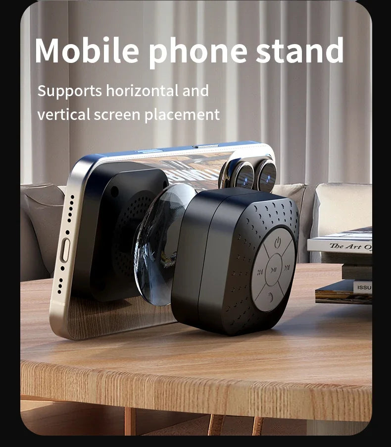 Altavoz Bluetooth inalámbrico, portátil, estéreo, envolvente, subwoofer, para exteriores, minialtavoz Bluetooth pequeño.