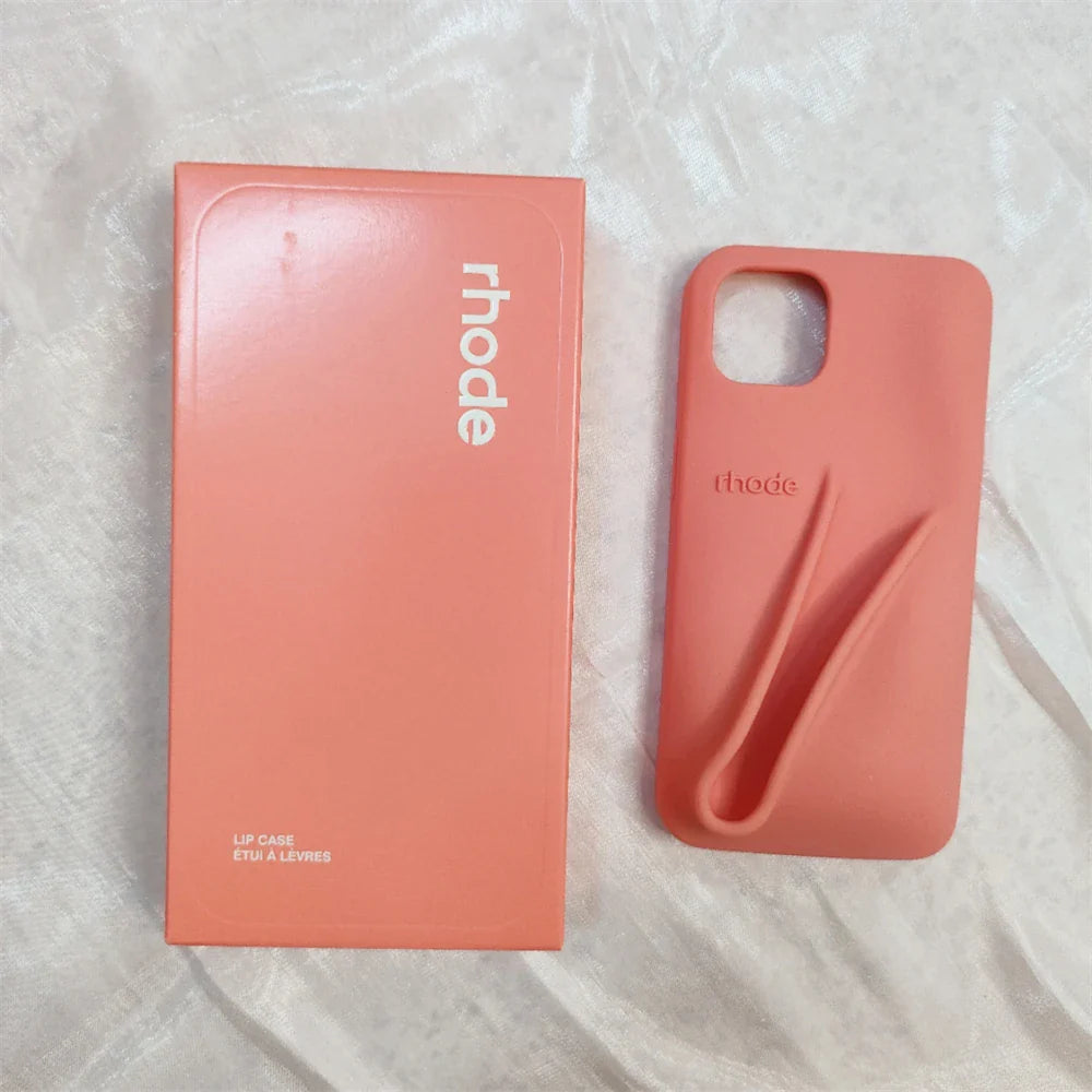 Funda Rhode para iPhone con caja Funda de silicona suave Rhode