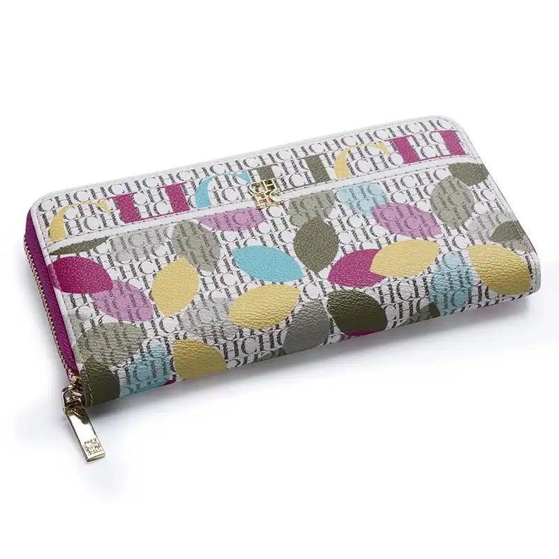 CH High Quality Luxury Women's Handbags Square Wallet Classic Vintage Folding Printed Monogrammed Design Design Fashion Premium - Lootquake